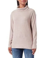 Bluzy damskie - Triumph Damska bluza Thermal Mywear Sweter piżama Top, Light Grey Melange, 44 - miniaturka - grafika 1