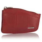 Etui na klucze - Skórzane etui na klucze Valentini 157-525 - czerwone - miniaturka - grafika 1