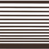 Ogrodzenia - Polbram Brama przesuwna Bali II 4x1,5 m prawa brązowa - miniaturka - grafika 1