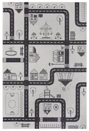Dywany dla dzieci - Kremowy dywan dla dzieci Ragami City, 80x150 cm - miniaturka - grafika 1