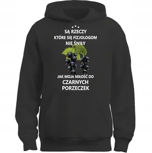 BLUZA Z KAPTUREM MOJA MIŁOŚĆ DO CZARNE PORZECZKI ŚMIESZNY PREZENT - Bluzy męskie - miniaturka - grafika 1