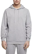 Bluzy męskie - Build Your Brand Męska bluza z kapturem Basic Hoody bluza z kapturem dla mężczyzn, dostępna w wielu kolorach, rozmiarach XS - 7XL, szary (Heather Grey), S - miniaturka - grafika 1