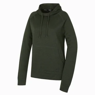 Bluza damska MOOA Merino Hoodie Rozmiar: XL / Kolor: zielony - Bluzy sportowe damskie - miniaturka - grafika 1