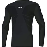 Odzież sportowa dziecięca - Jako Comfort 2.0 Longsleeve bluza dziecięca, czarna, 3XS - miniaturka - grafika 1