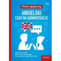 Edgard Planer językowy. Czas na konwersacje. Angielski - Magda Jachimiak - Filologia i językoznawstwo - miniaturka - grafika 1