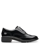 Półbuty damskie - Clarks Oxfordy Havisham Oak 26178710 Czarny - miniaturka - grafika 1