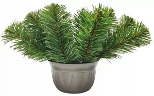 STROIK PODKŁAD SZTUCZNY doniczka 13 cm ciężka na CMENTARZ wiązanka bukiet - Sztuczne kwiaty - miniaturka - grafika 1