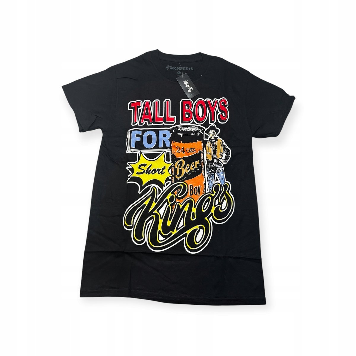 Koszulka T-shirt męski okrągły dekolt SPENCER'S nadruk M