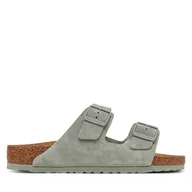 Klapki i japonki męskie - Klapki Birkenstock 1029146 Zielony - miniaturka - grafika 1