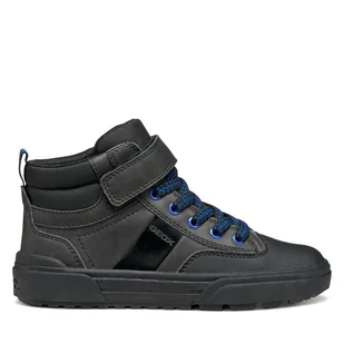 Sneakersy Geox J Weemble J56HAA 0MEFU C9999 S Czarny - Buty dla chłopców - miniaturka - grafika 1