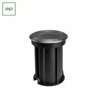 Lampy ogrodowe - LUKKA CONNECT GU10 250V IP67 fi110x140 SZARY OKRĄGŁA gruntowa, najazdowa, przelotowa - miniaturka - grafika 1