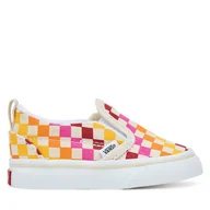 Buty dla dziewczynek - Tenisówki Vans Slip-On VRetro VN000D0S7051 Kolorowy - miniaturka - grafika 1