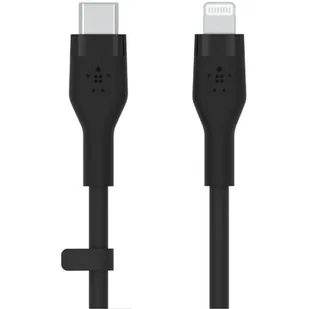 Belkin Kabel USB Typ-C Lightning Silicone 3m Czarny - Kable USB - miniaturka - grafika 1