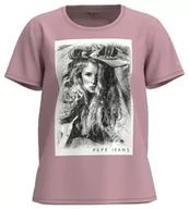 Spodnie damskie - Pepe Jeans Liana Proste Jeansy damskie, 308cloudy Pink, L - miniaturka - grafika 1