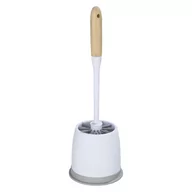 Akcesoria do wc - Biała bambusowa szczotka do WC Bellagio – Allstar - miniaturka - grafika 1