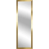 Lustra - Styler Cannes lustro prostokątne 127x47 cm rama złoty błyszczący metaliczny LU-12275 - miniaturka - grafika 1
