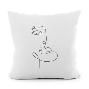 Poszewka dekoracyjna bawełniana FALINE 40x40 P00004-001 - Poszewki na poduszki - miniaturka - grafika 1