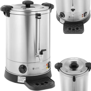 Warnik podgrzewacz do wody z podwójnymi ściankami i ociekaczem 13.5 L 2500 W srebrny - Inne urządzenia gastronomiczne - miniaturka - grafika 1