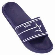 Klapki i japonki męskie - Klapki Męskie BIG STAR Granatowe MM174314 43 Granatowy - miniaturka - grafika 1
