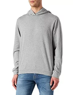 Pierre Cardin Męska bluza z kapturem, Szary, XL - Bluzy męskie - miniaturka - grafika 1