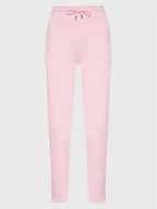 Dresy damskie - Hugo Spodnie dresowe Easy 50478226 Różowy Regular Fit - miniaturka - grafika 1