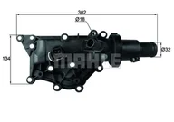 Termostaty - Termostat, płyn chłodzący Mahle TH 60 89 - miniaturka - grafika 1
