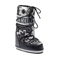 Śniegowce damskie - Moon Boot Śniegowce ICON FLOWER - miniaturka - grafika 1