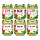 Desery dla dzieci - Hipp Jabłka z mango i kokosem po 5. miesiącu Bio Zestaw 6 x 160 g Bio - miniaturka - grafika 1