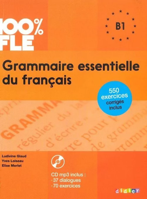 DIDIER Grammaire essentielle du français B1 Książka + CD audiio - Didier