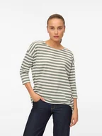 Koszulki i topy damskie - Vero Moda Koszulka w kolorze khaki - miniaturka - grafika 1