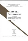 Czasopisma - Lingua Posnaniensis Tom 49 Nowa - miniaturka - grafika 1