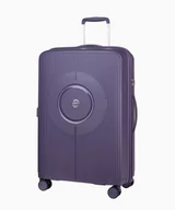 Walizki - PUCCINI Duża fioletowa walizka z polipropylenu z zamkiem szyfrowym TSA - miniaturka - grafika 1