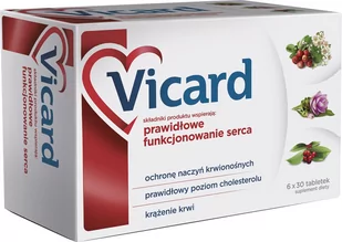 Aflofarm Vicard x 180 tbl - Serce i układ krążenia - miniaturka - grafika 1