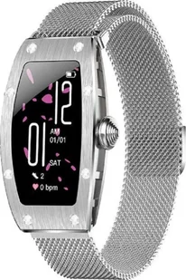 KUMI KU-K18 Srebrny - Smartwatch - miniaturka - grafika 1