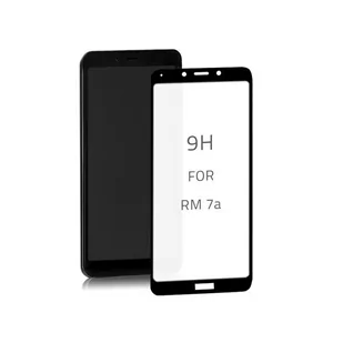 Qoltec Szkło ochronne hartowane PREMIUM do Xiaomi Redmi 7A 9D Pełne Czarne 52148 - Szkła hartowane na telefon - miniaturka - grafika 2