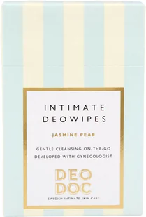DeoDoc Intim Wipes Jasmine Pear (10pcs) - Kosmetyki do higieny intymnej - miniaturka - grafika 3