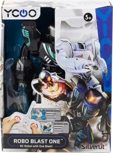 Robot sterowany Robo Blast One czarny - Silverlit - Roboty dla dzieci - miniaturka - grafika 1