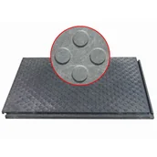 Pozostałe wyposażenie warsztatu - Płyta obciążeniowa REPLAST, 1200 x 800 x 43 mm, zewnętrzna - miniaturka - grafika 1