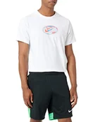 Spodnie męskie - Nike Spodnie męskie M Nk Df Acdpr Short K, czarne/zielone Spark/białe, DH9236-011, XS - miniaturka - grafika 1