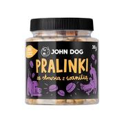 Przysmaki dla psów - JOHN DOG John Dog Pralinki ze strusia z wanilią 300g PJON077 - miniaturka - grafika 1