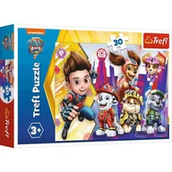 Puzzle - Trefl Puzzle 30 Zgrana ekipa Psiego Patrolu - miniaturka - grafika 1