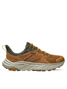 Hoka Trekkingi Anacapa 2 Low GTX GORE-TEX 1141632 Brązowy - Buty trekkingowe męskie - miniaturka - grafika 1