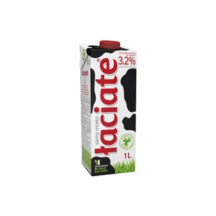 Mlekpol Mleko ŁACIATE UHT 3.2% 1L - Mleko - miniaturka - grafika 3