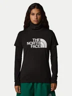 Koszulki i topy damskie - The North Face T-Shirt Easy NF0A8A6D Czarny Regular Fit - miniaturka - grafika 1