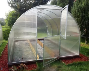 Emaga Szklarnia Elite 42 m2 (3x14 m) poliwęglan 6 mm - Szklarnie ogrodowe - miniaturka - grafika 3