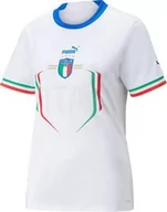 Swetry damskie - PUMA Damski sweter FIGC Away Jersey replika W, biały Ultra Blue, XS, White Ultra Blue, XS - miniaturka - grafika 1