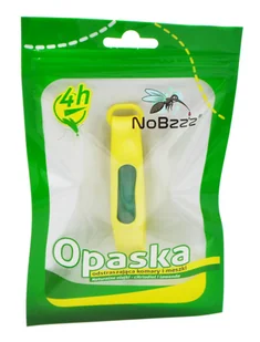 ...NoBzzz OPASKA NA KOMARY i MESZKI ŻÓŁTA - Zwalczanie i odstraszanie szkodników - miniaturka - grafika 1