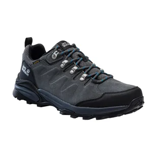 Buty trekkingowe męskie Jack Wolfskin Refugio Texapore Low - Buty trekkingowe męskie - miniaturka - grafika 1