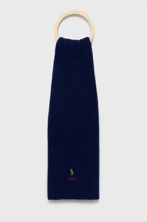 Apaszki i szaliki damskie - Polo Ralph Lauren Polo Ralph Lauren - Szal z domieszką wełny - grafika 1