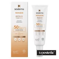 Kremy do twarzy z filtrem - SesDerma REPASKIN DRY TOUCH Fotoprotector SPF50 50 ml - miniaturka - grafika 1